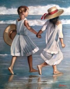 Day at the Beach 16x20 SOLD
