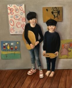 First Art Show Oil on Canvas 20x24