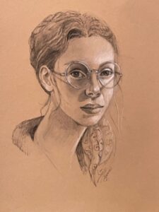 Glasses 14x16 Charcoal