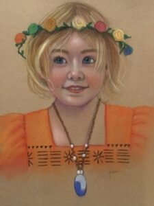 Moana Pastel on paper SOLD