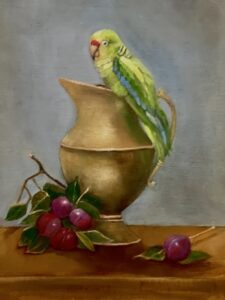Pretty Boots 11x14 Oil on linen