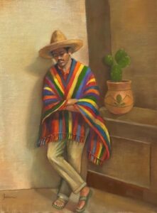 Siesta 12x16 Oil on linen
