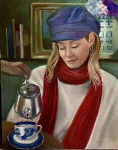 Second Cup 16x20 Oil on linen