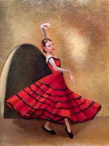 The Dance 12x16 Oil on panel