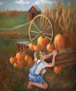 This One Oil on linen 20x22